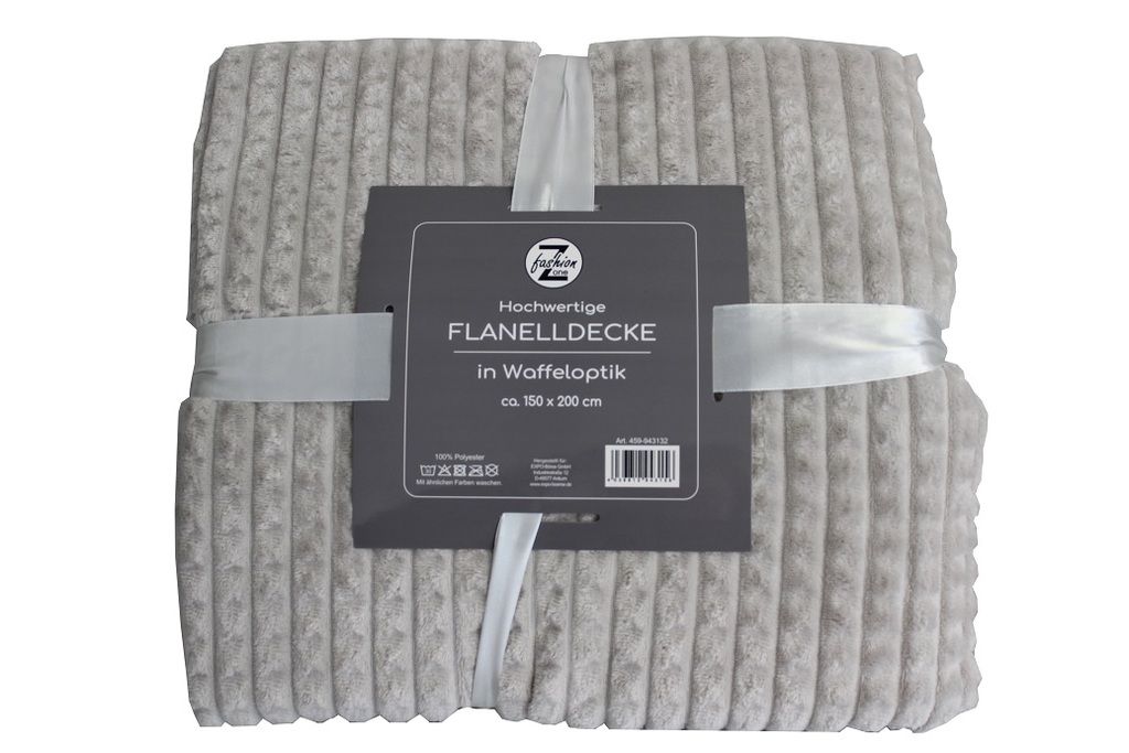 Fashion Zone Flanell Decke