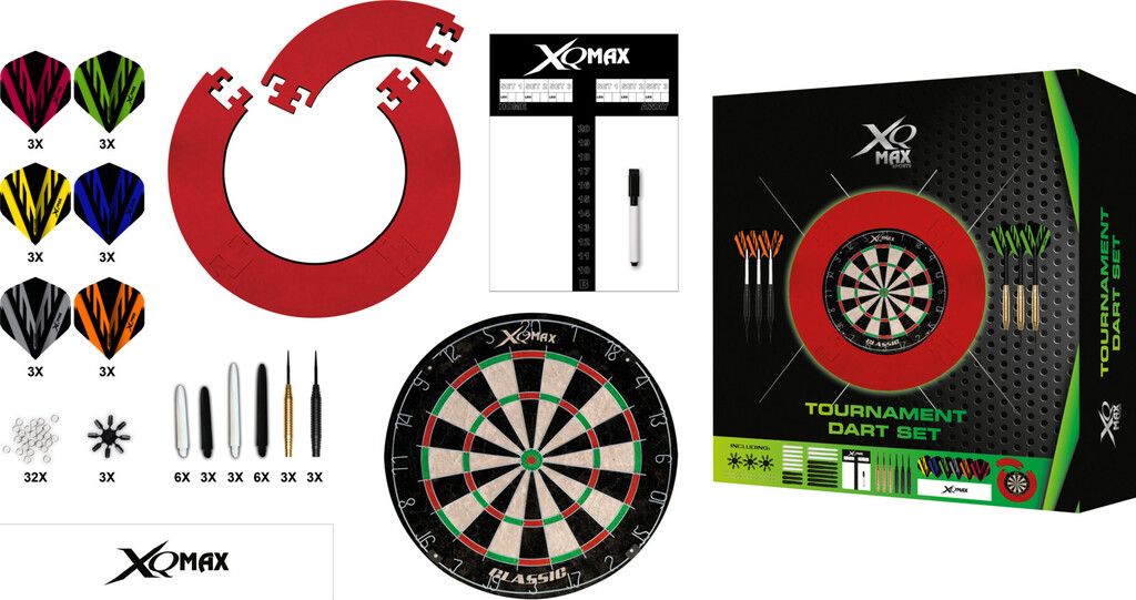 XQ Max Tournament Dartset (SV)