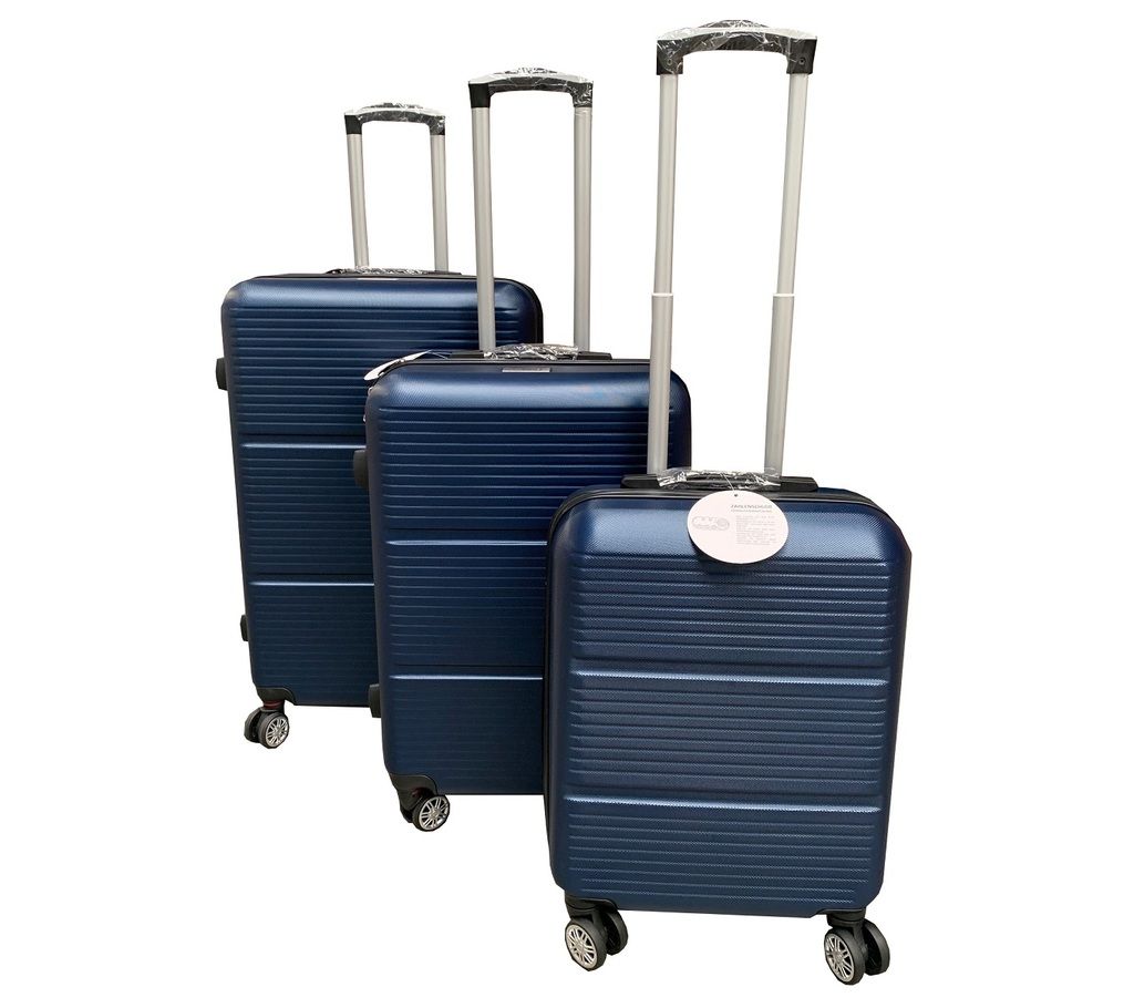 Art-Land Koffer - Trolley Set 3 tlg. Hartschale