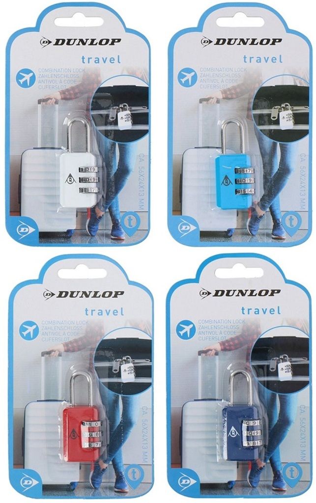 Dunlop Zahlenschloss