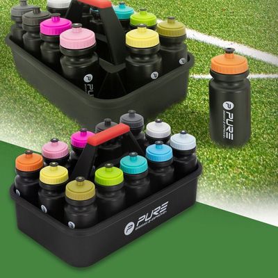 Porte-bouteille Pure2improve avec 12 bouteilles