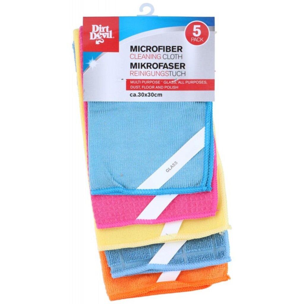 Dirt Devil Mikrofaser-Reinigungstuch Set à 5 Stk.