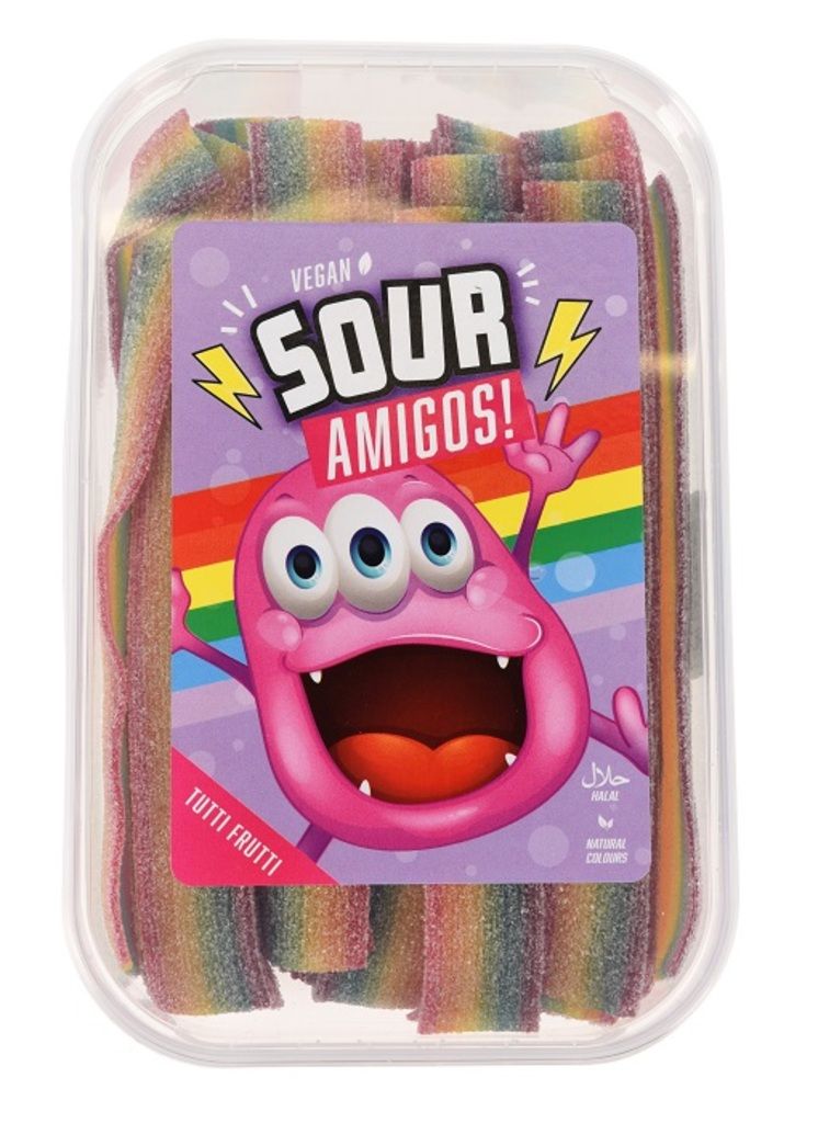 CHAMP Saure Fruchtgummistreifen