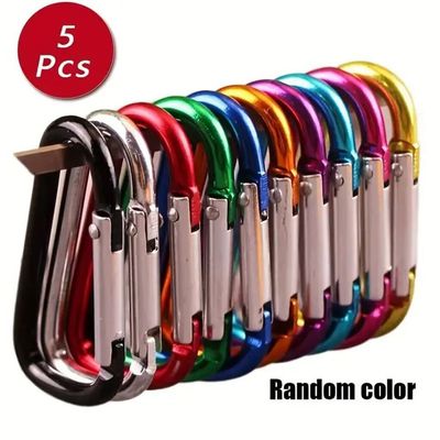 CHAMP Karabiner-Schlüsselanhänger 5 Stück 
