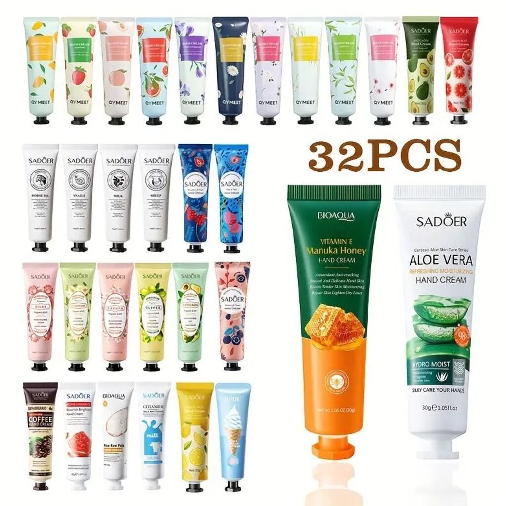 Sadoer 32er Pack Mini-Handcreme
