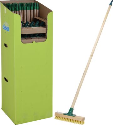 ultra clean Schrubber mit Holzstiel