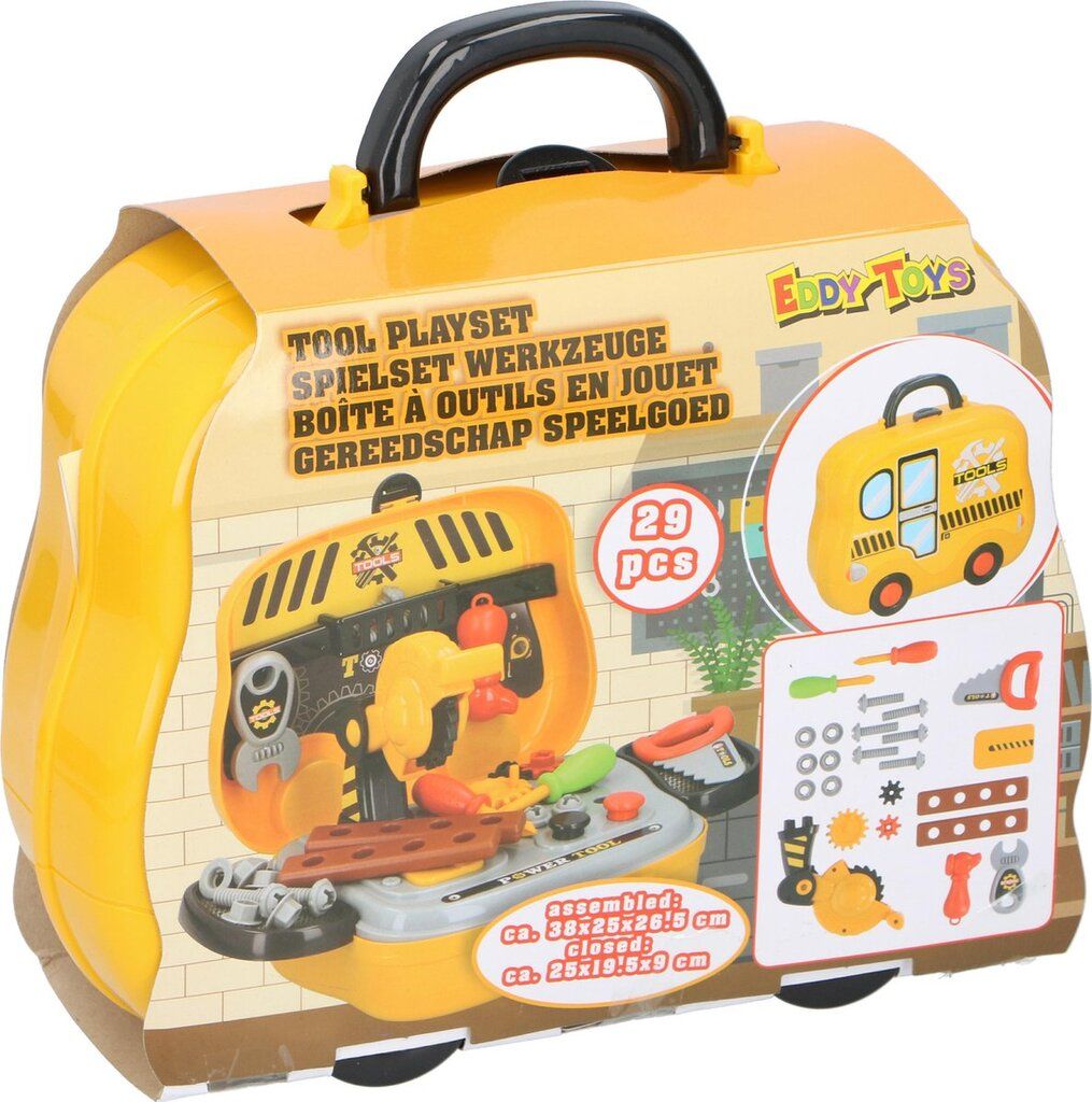 Eddy Toys Spielzeug-Werkzeugkoffer