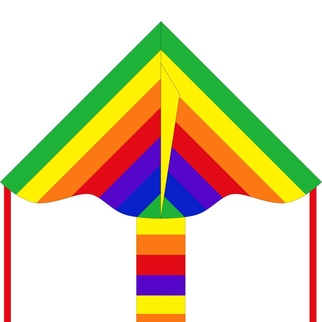 Ecoline Kids Drachen mit Regenbogen