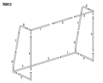 Canne Hudora n°6
