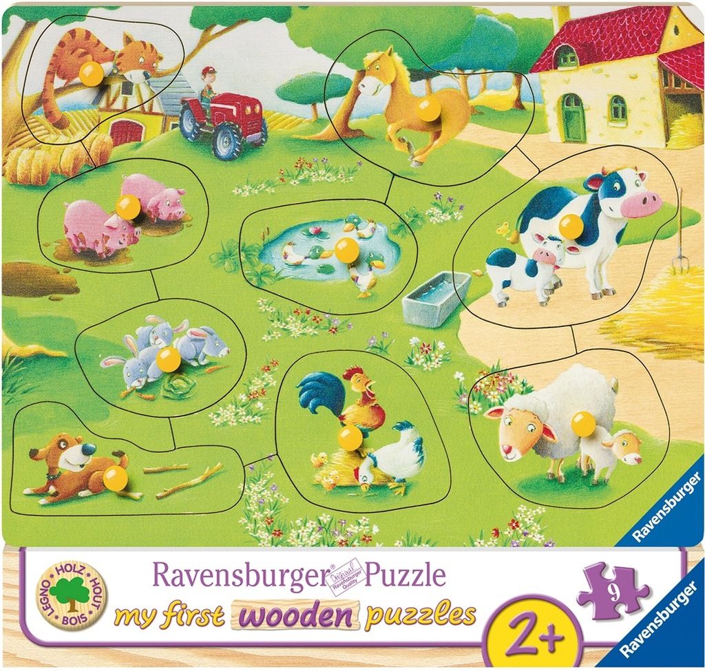 Ravensburger Puzzle Kleiner Bauernhof 9 Teile