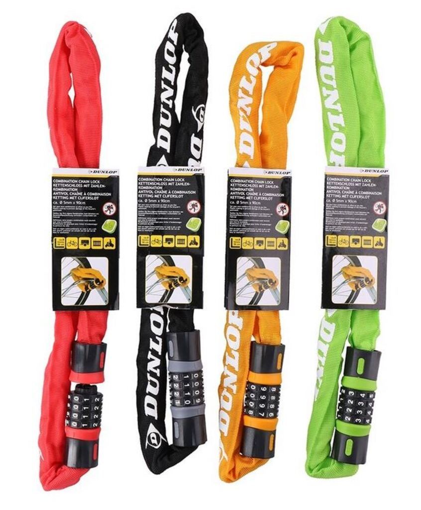 Dunlop Zahlenkettenschloss