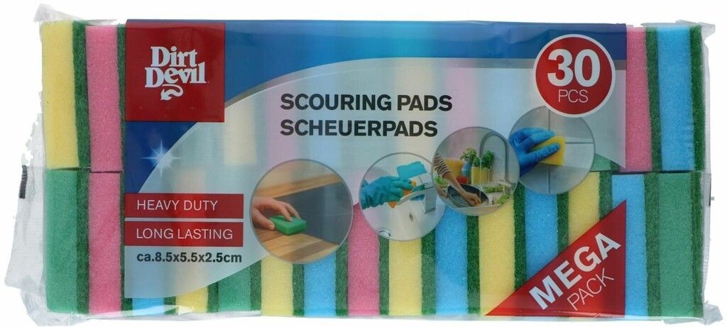 Dirt Devil Scheuerschwämme 30-er Set