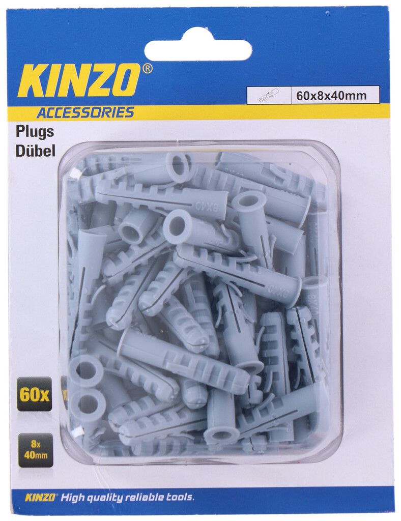 Kinzo Dübel - Set à 60 Stück