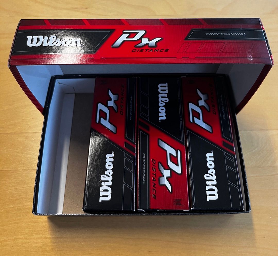 Wilson PX Distance Golfbälle, 9 Stk.