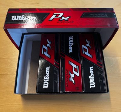 Wilson PX Distance Golfbälle, 9 Stk.