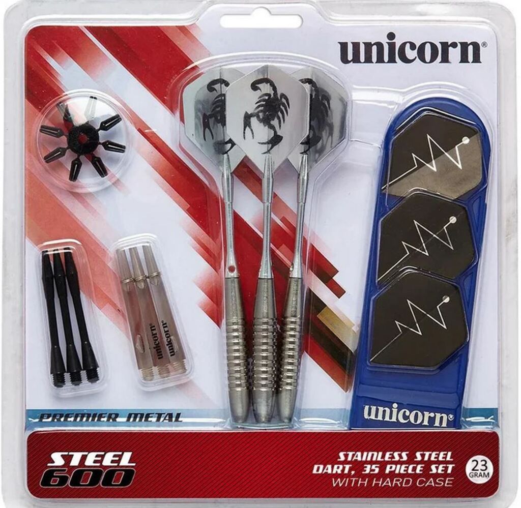 Unicorn STEEL TIP - S600 SET - 23G