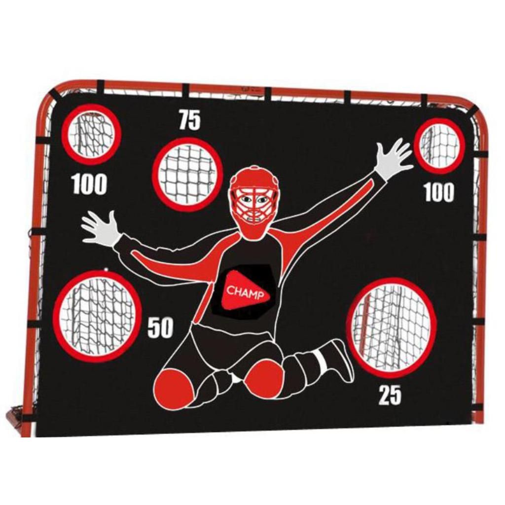 Hudora Unihockeytor mit Torwand