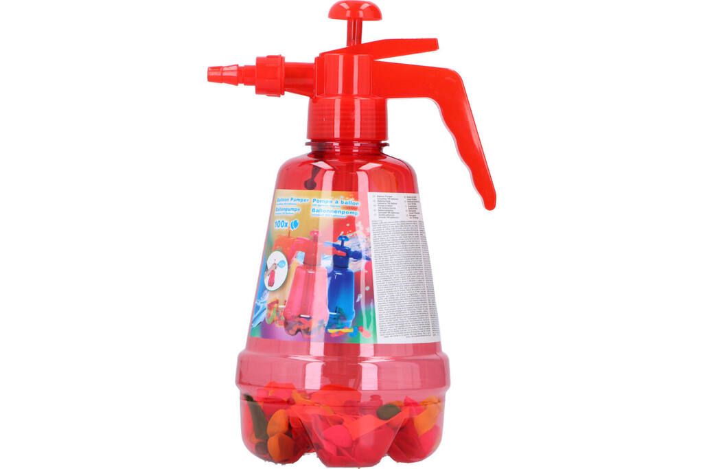Eddy Toys Wasserballonpumpe inkl. 100 Wasserballone