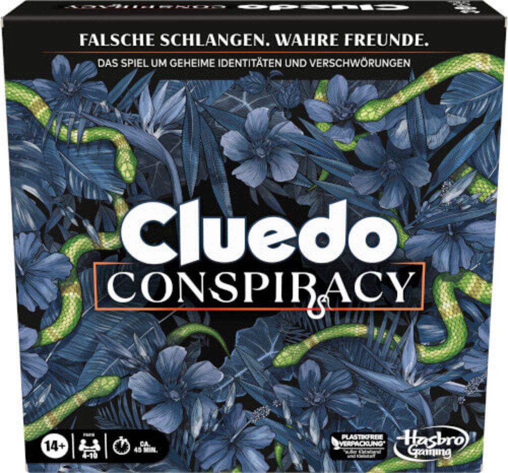 Hasbro Cluedo ConspirationFalsche Schlangen, wahre Freunde
