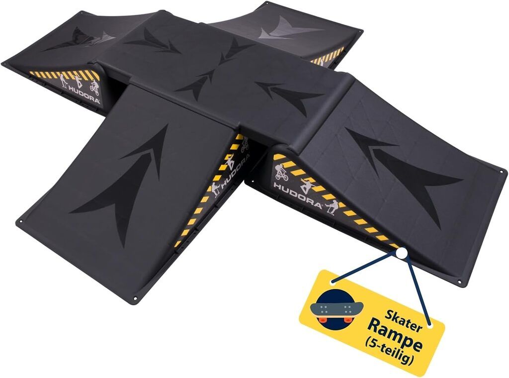 Hudora Skater Rampen Set, 5-teilig