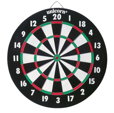 Unicorn Papier Dartboard 17&quot;x 3/4&quot;XL