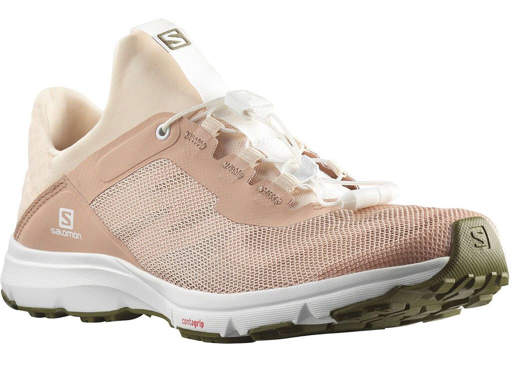 Salomon Amphib Bold 2 Damen Laufschuh Sun Kiss Olive Night