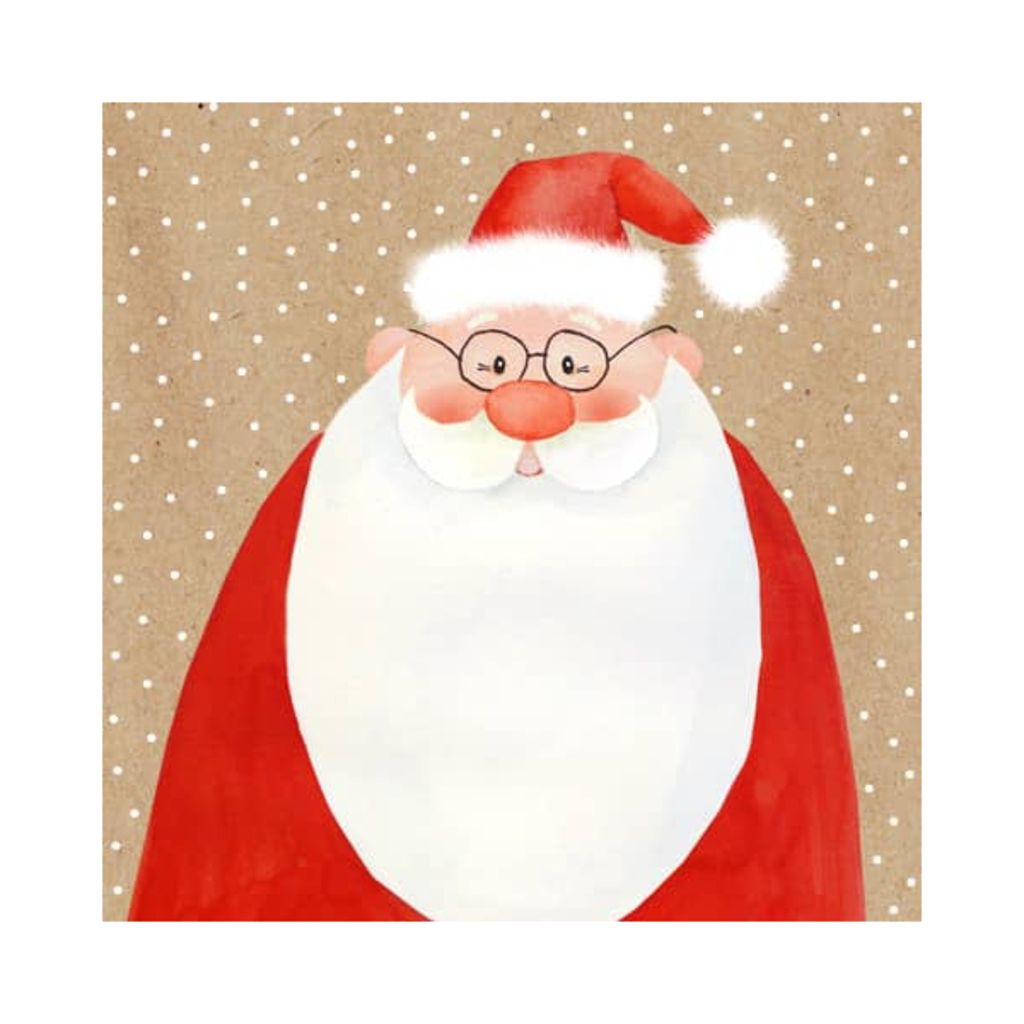 Braun&amp;Company Servietten Weihnachten &quot; Weihnachtsmann&quot;