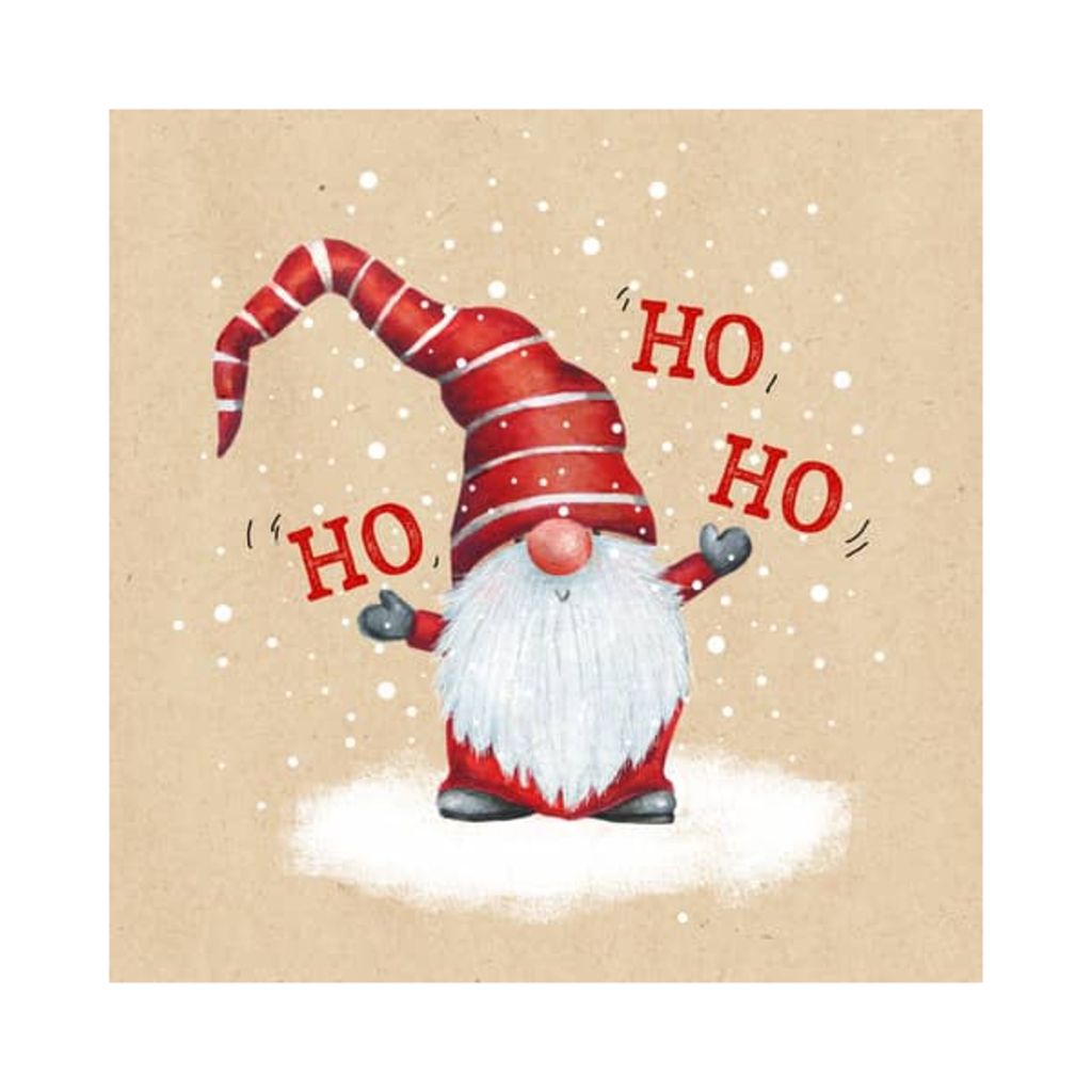 Braun&amp;Company Servietten Weihnachten &quot; Weihnachtswichtel&quot;