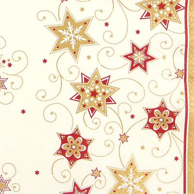 Carl Dietrich Servietten Weihnachten &quot; Sternen-Tanz&quot;
