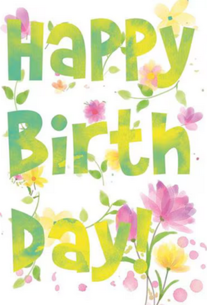 Braun&amp;Company Servietten &quot; Happy Birthday&quot;
