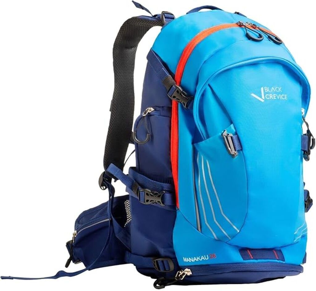 Black Crevice Outdoor Rucksack MANAKAU