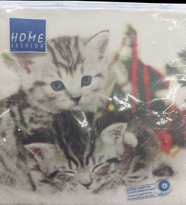 Carl Dietrich Servietten Weihnachten &quot; X-Mas Katzenbaby&quot;