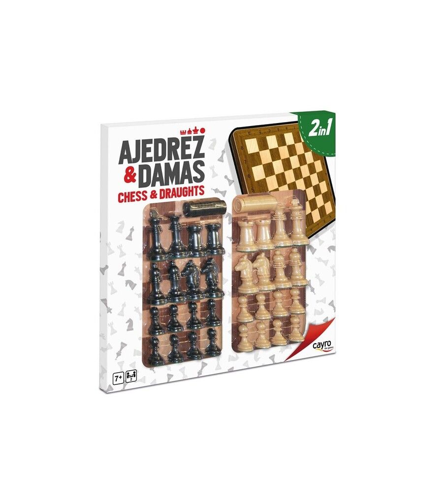 Cayro the Games Schach- und Dame-Set