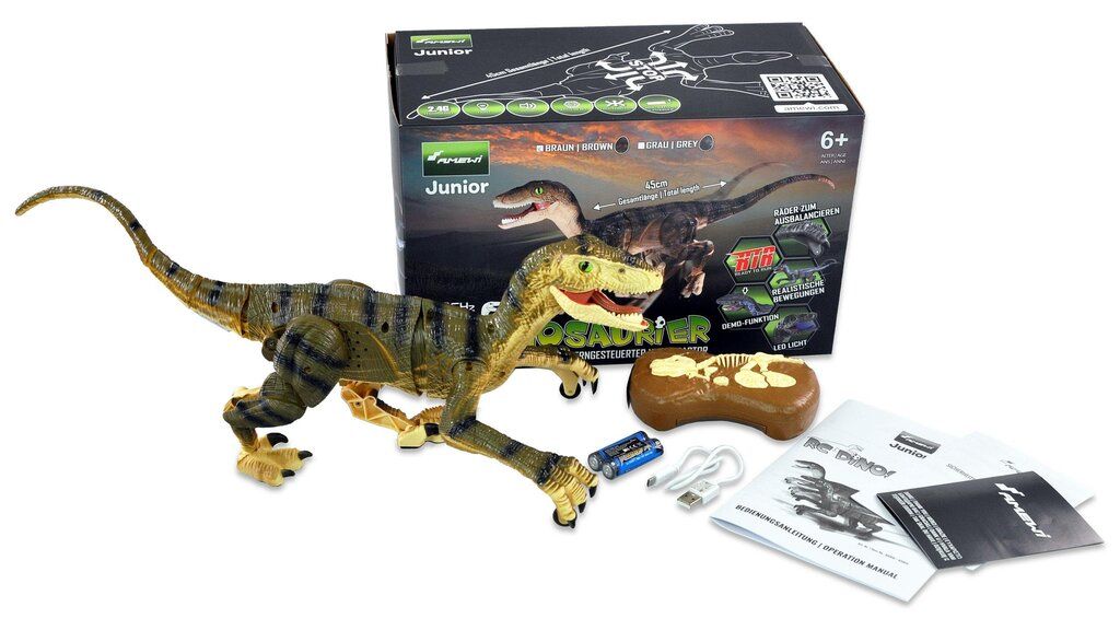 Amewi Ferngesteuerter Velociraptor Dinosaurier