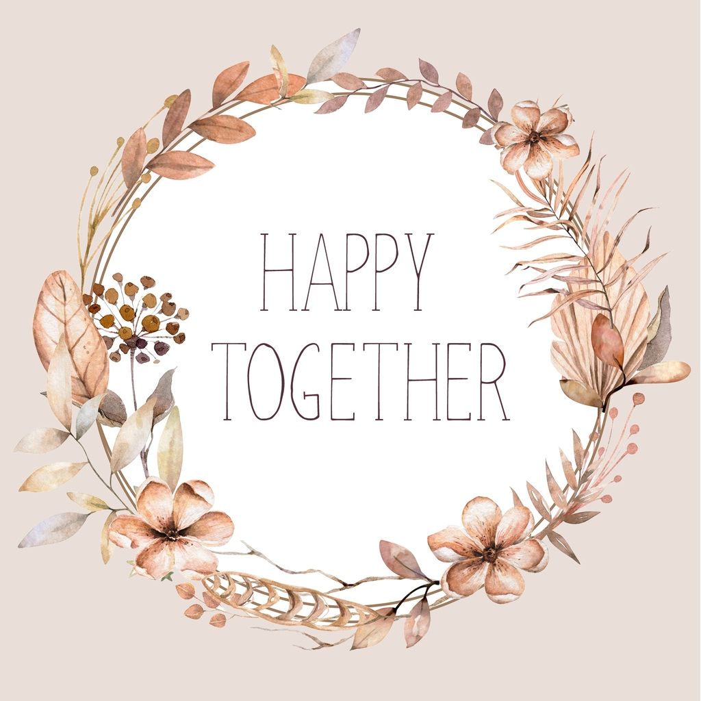 Braun&amp;Company Papierservietten &quot;Happy Together&quot;