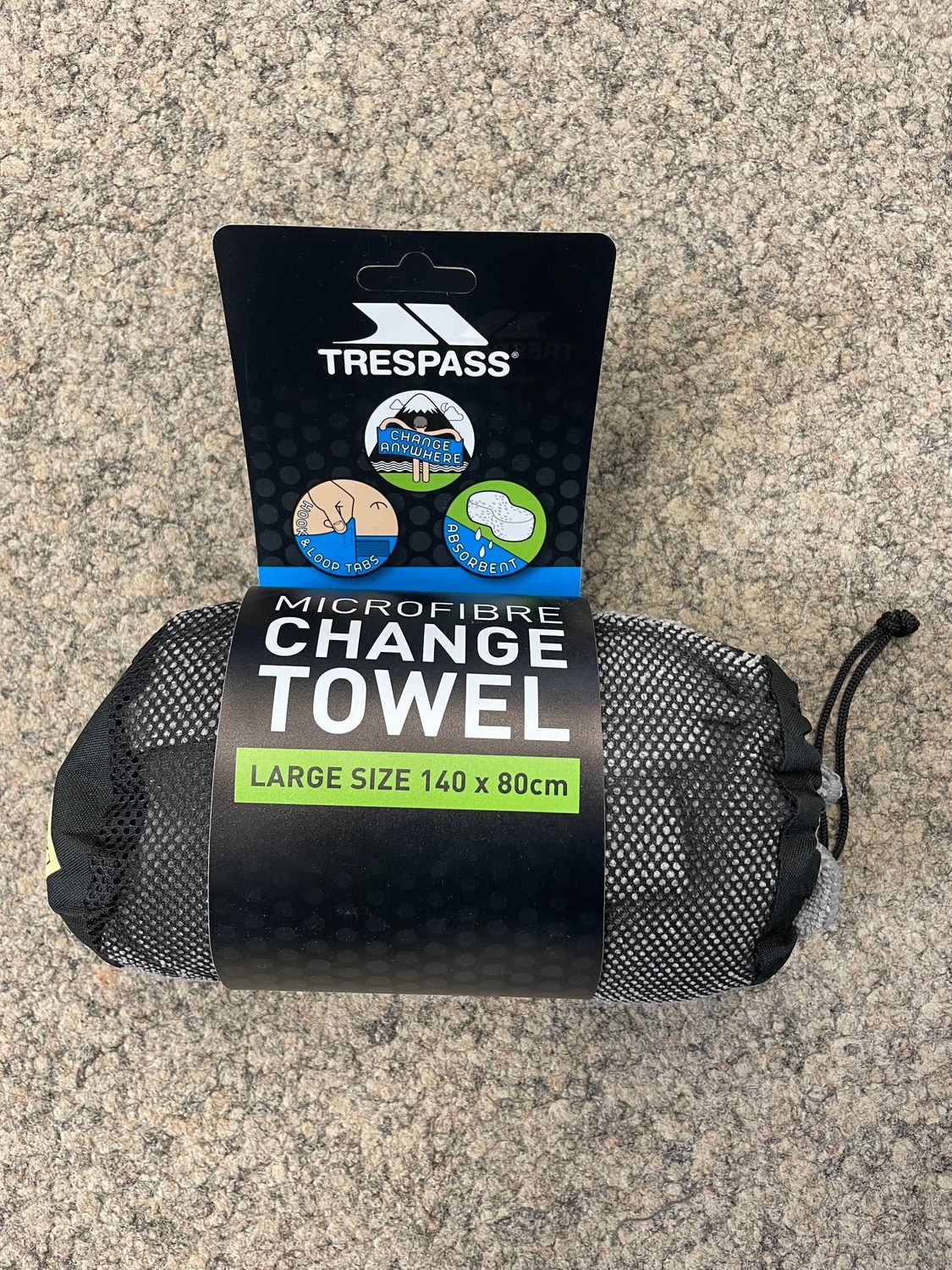 TRESPASS Microfibre Change Towel