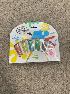 Glitzer-Fingerfarben