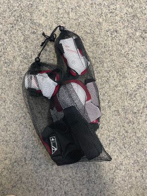 Hudora Biomechanisches Protektoren-Set Comfort (rose, S)