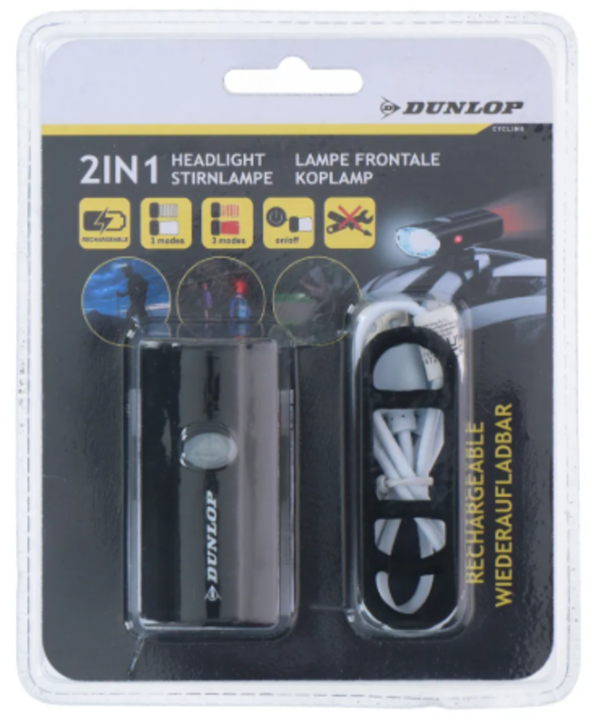 Dunlop Helmlampe