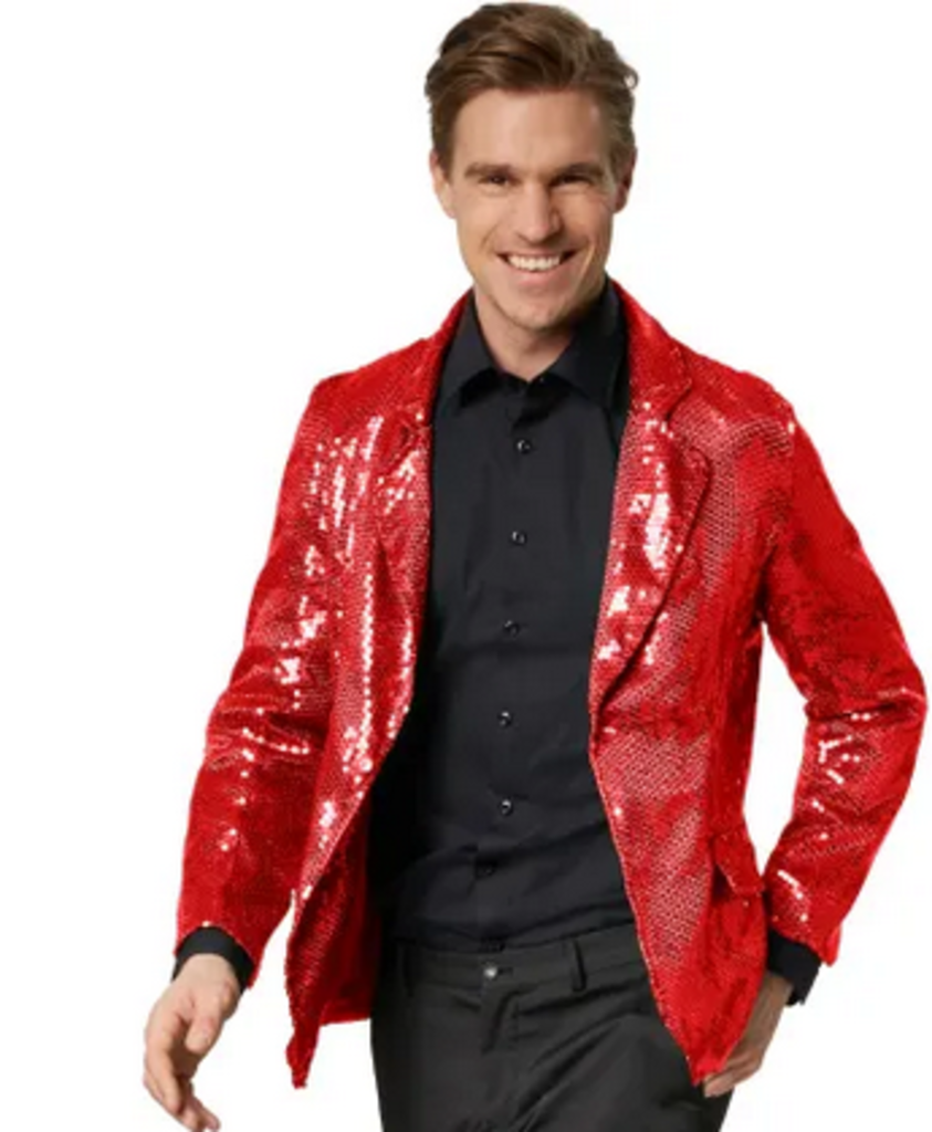 Dress for fun Kostüm &quot;Pailletten Jackett&quot;