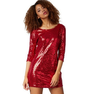 Dress for fun Kostüm &quot;Pailletten-Kleid&quot;