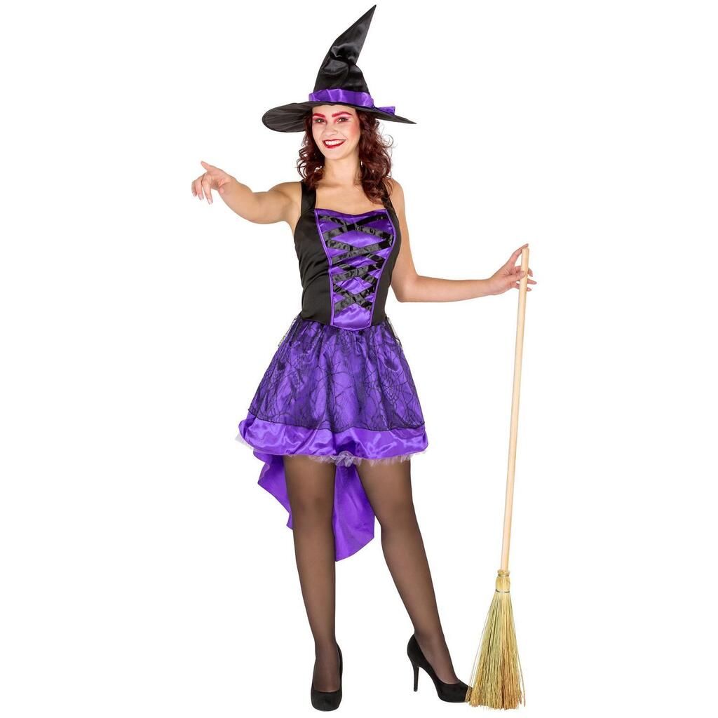 Dress for fun Kostüm &quot;Lila Hexe&quot;