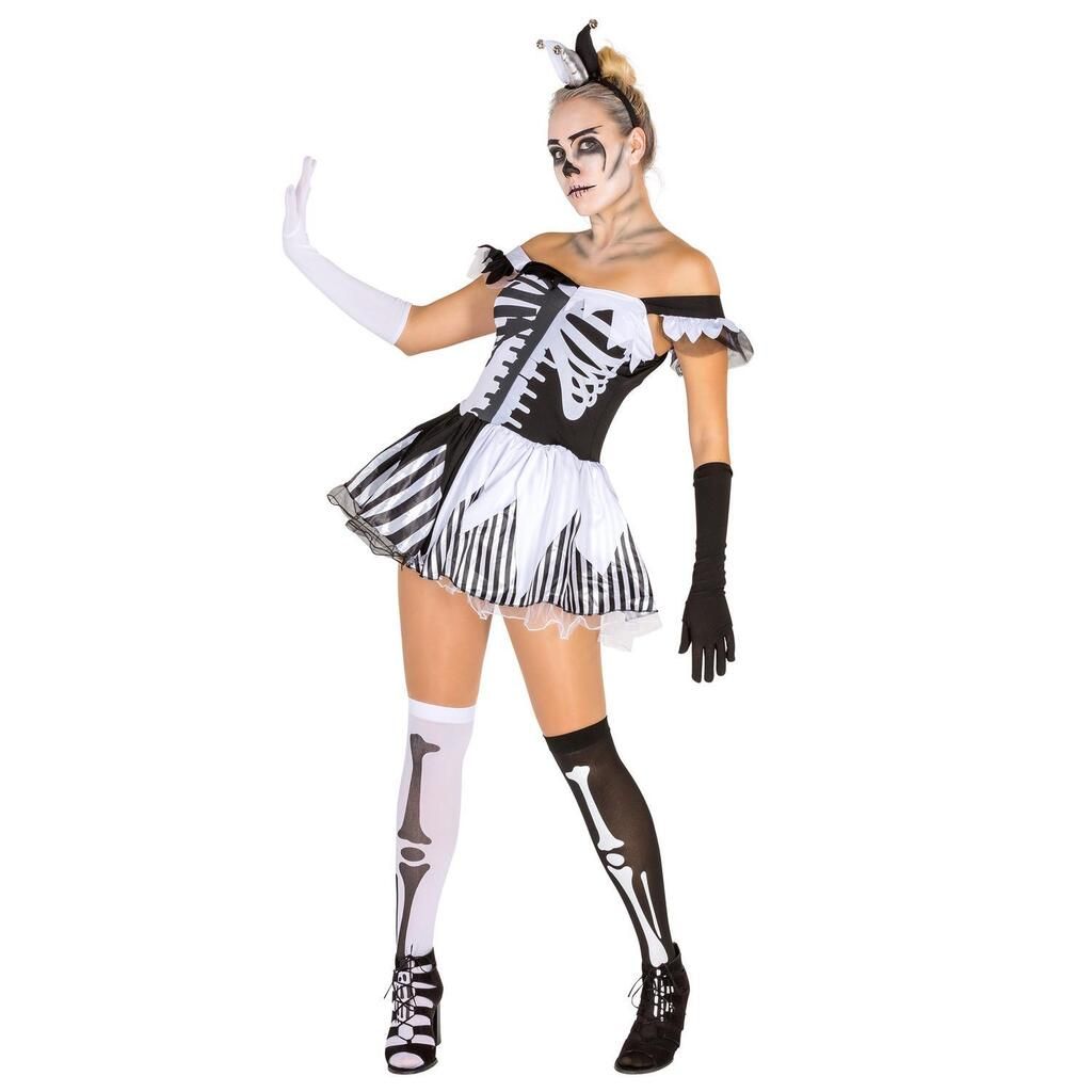 Dress for fun Kostüm &quot;Sexy Skelett&quot;