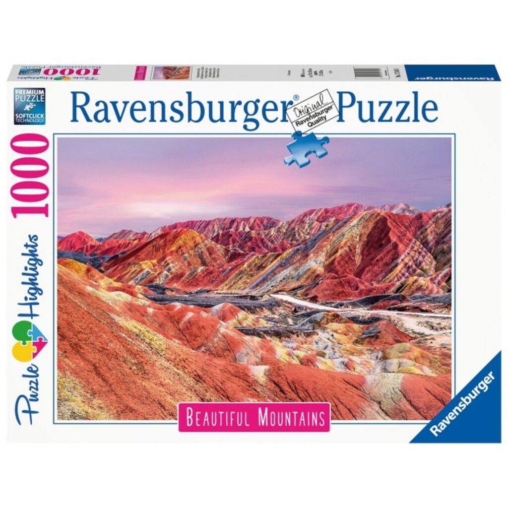 Ravensburger Puzzle beautiful mountains 1000tlg