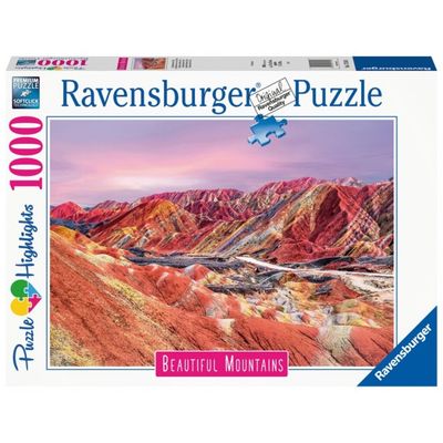 Ravensburger Puzzle beautiful mountains 1000tlg
