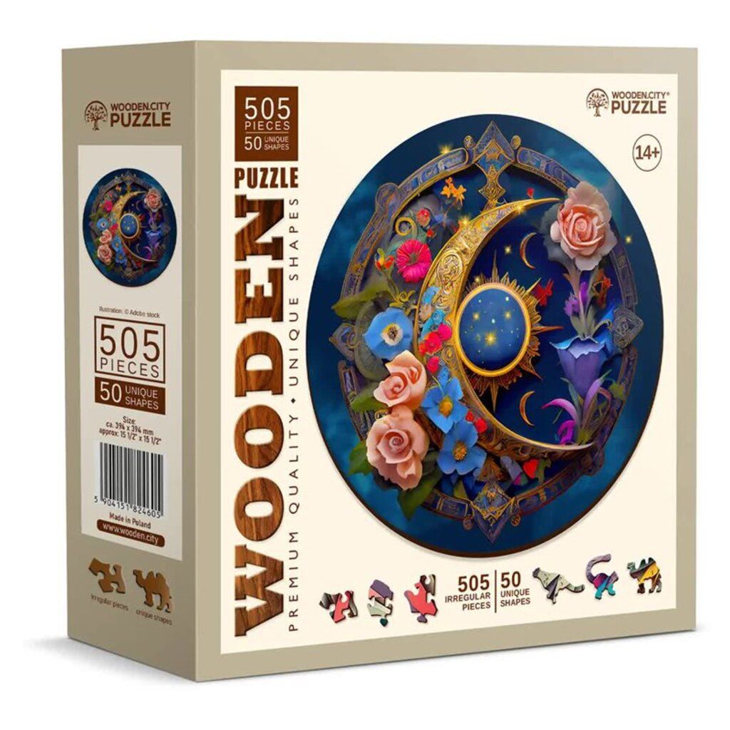 Wooden City Holz XL Flower Moon
