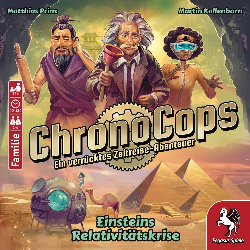 Pegasus Spiele Gesellschaftsspiel &quot;ChronoCops&quot;
