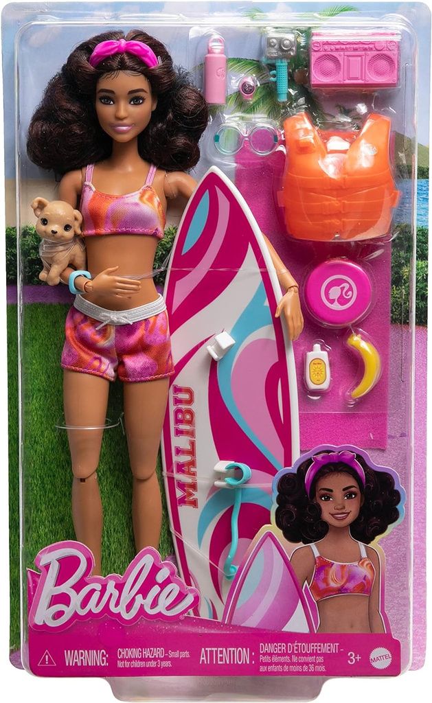 Mattel Barbie Surferin Puppe
