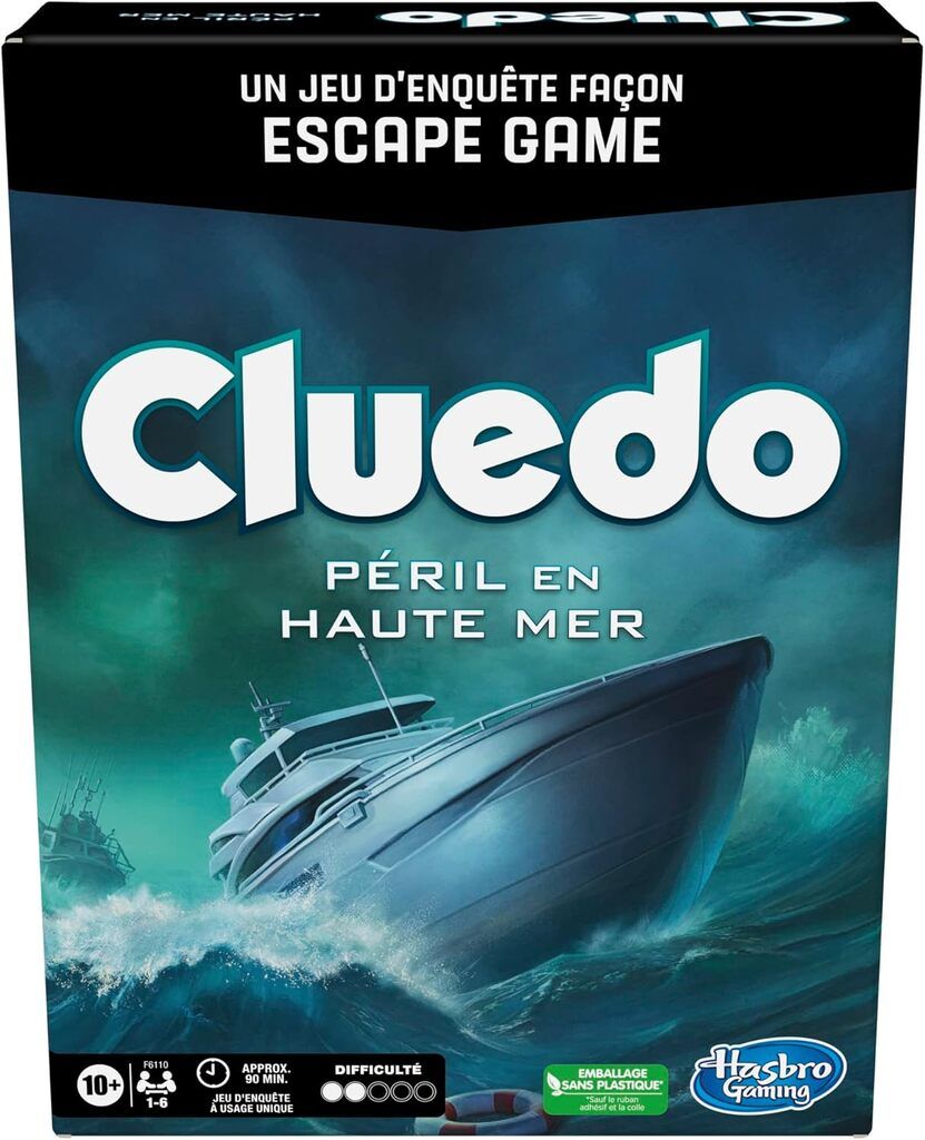 Hasbro Cluedo &quot; Péril en haute mer&quot;