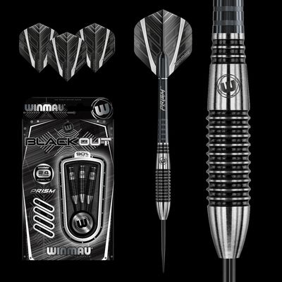 Winmau Blackout 90% Tungsten Dartpfeile 24G